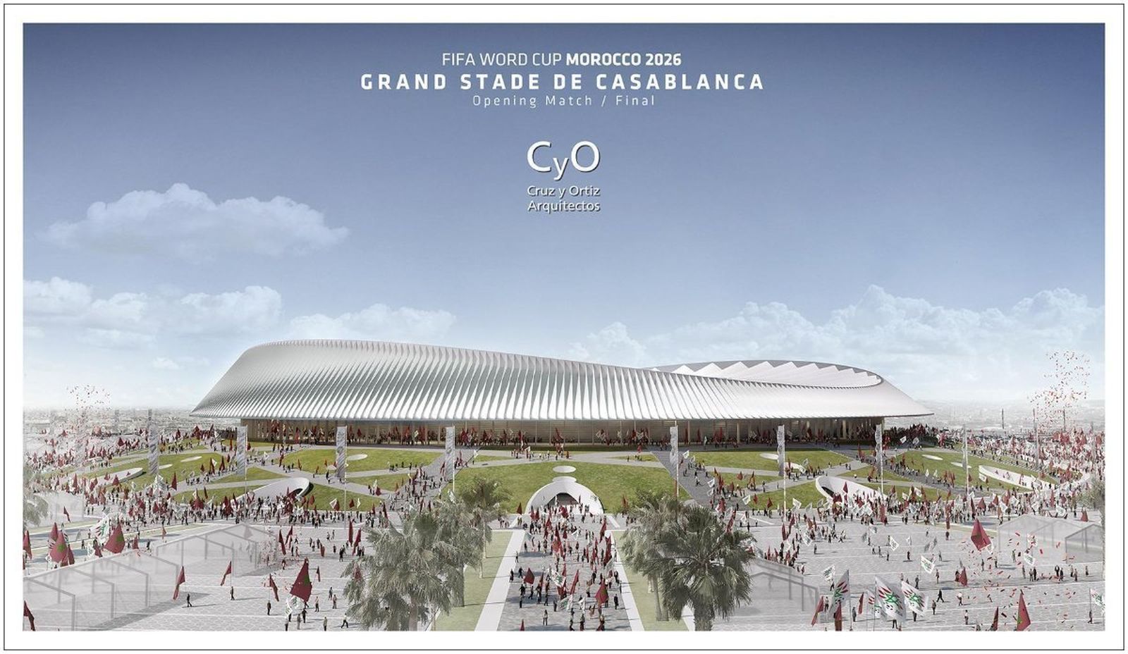 El proyecto de estadio para Casablanca
