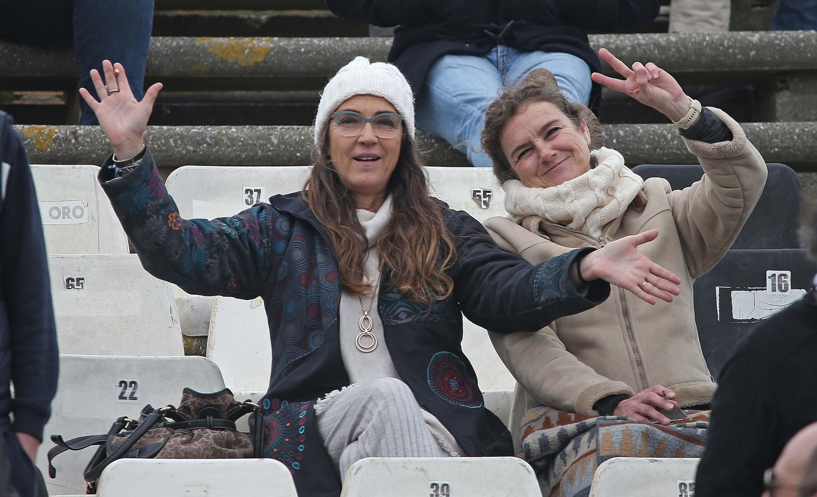 Fotos de la afición durante el Balona - San Fernando en el Municipal de La Línea