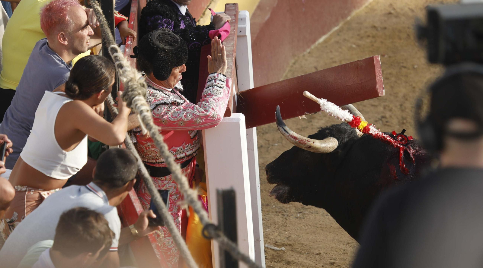 Fotos de la encerrona de Manuel Escribano en Tarifa