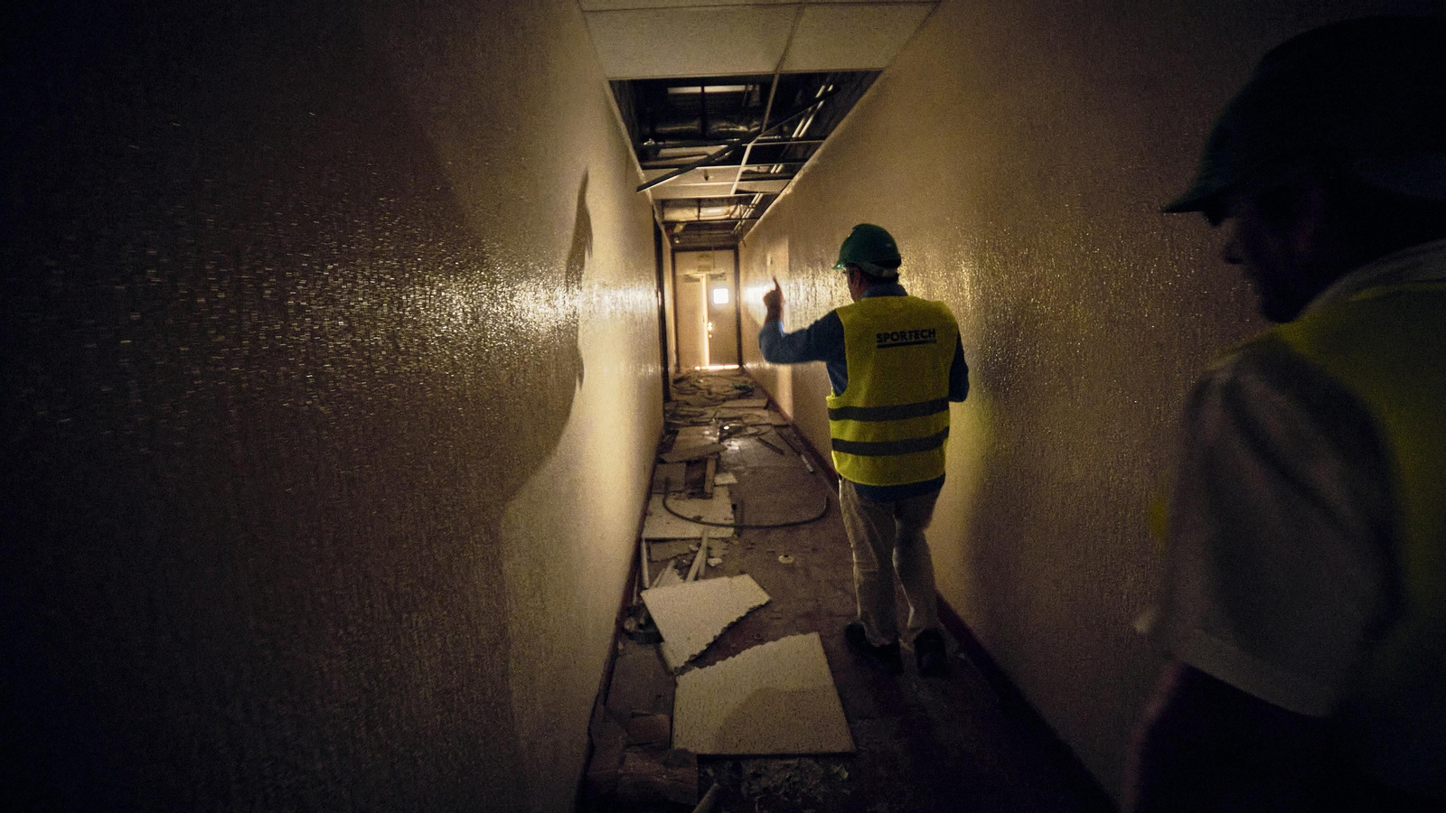 Derribo de la antigua factoría de Delphi.