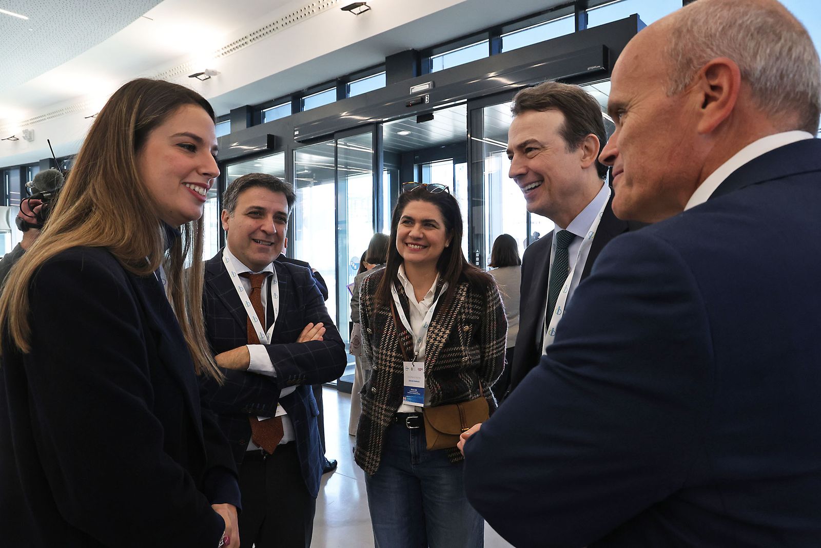 Las fotografías de la presentación del barco de bunkering de GNL y BioGNL 'Alisios LNG', de la filial de Enagás