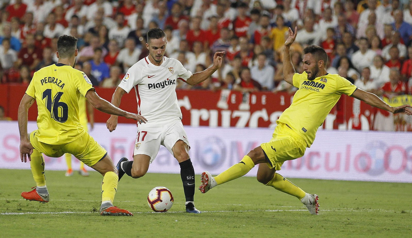 Las imágenes del Sevilla-Villarreal