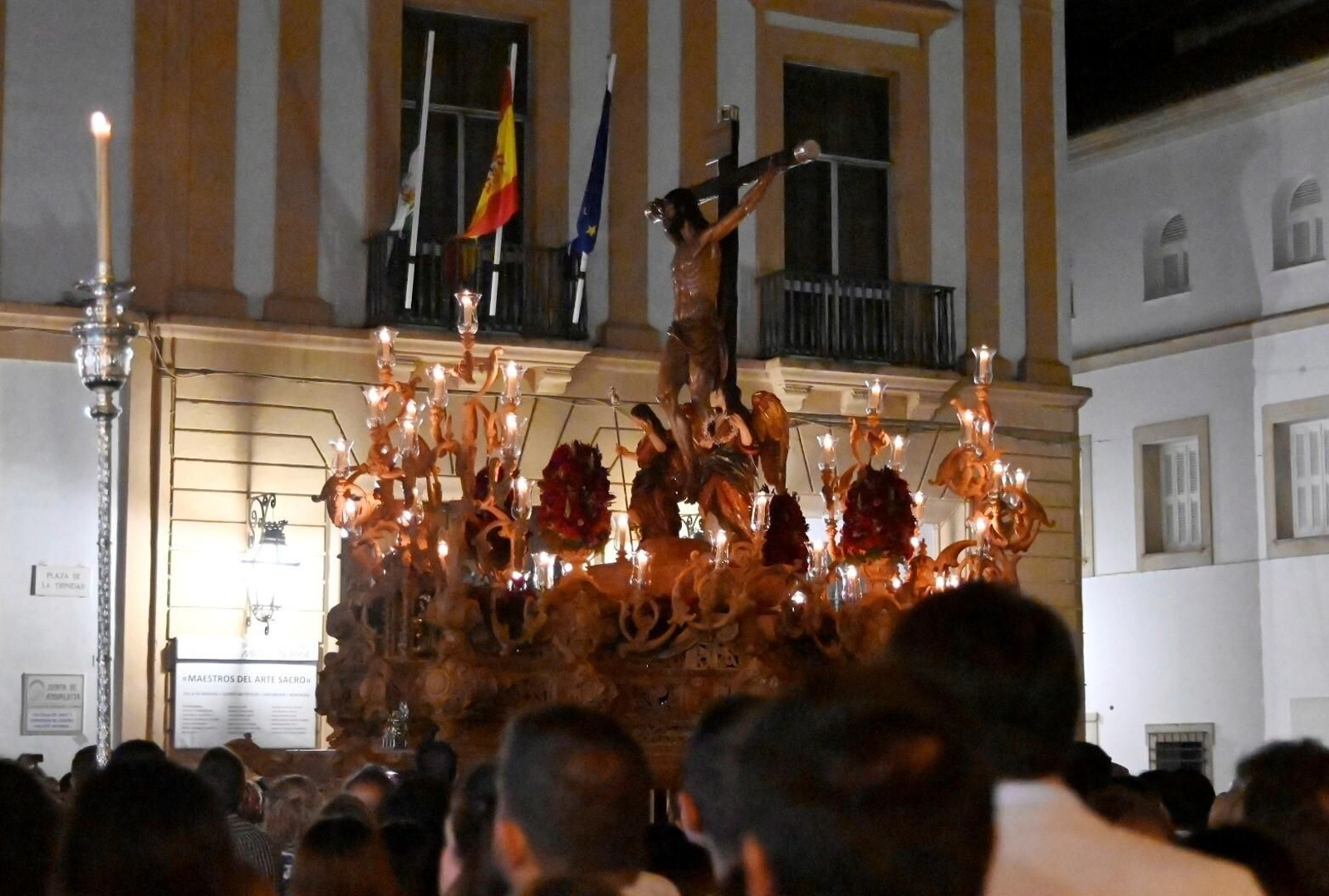 El vía crucis del Cristo de la Providencia, en imágenes