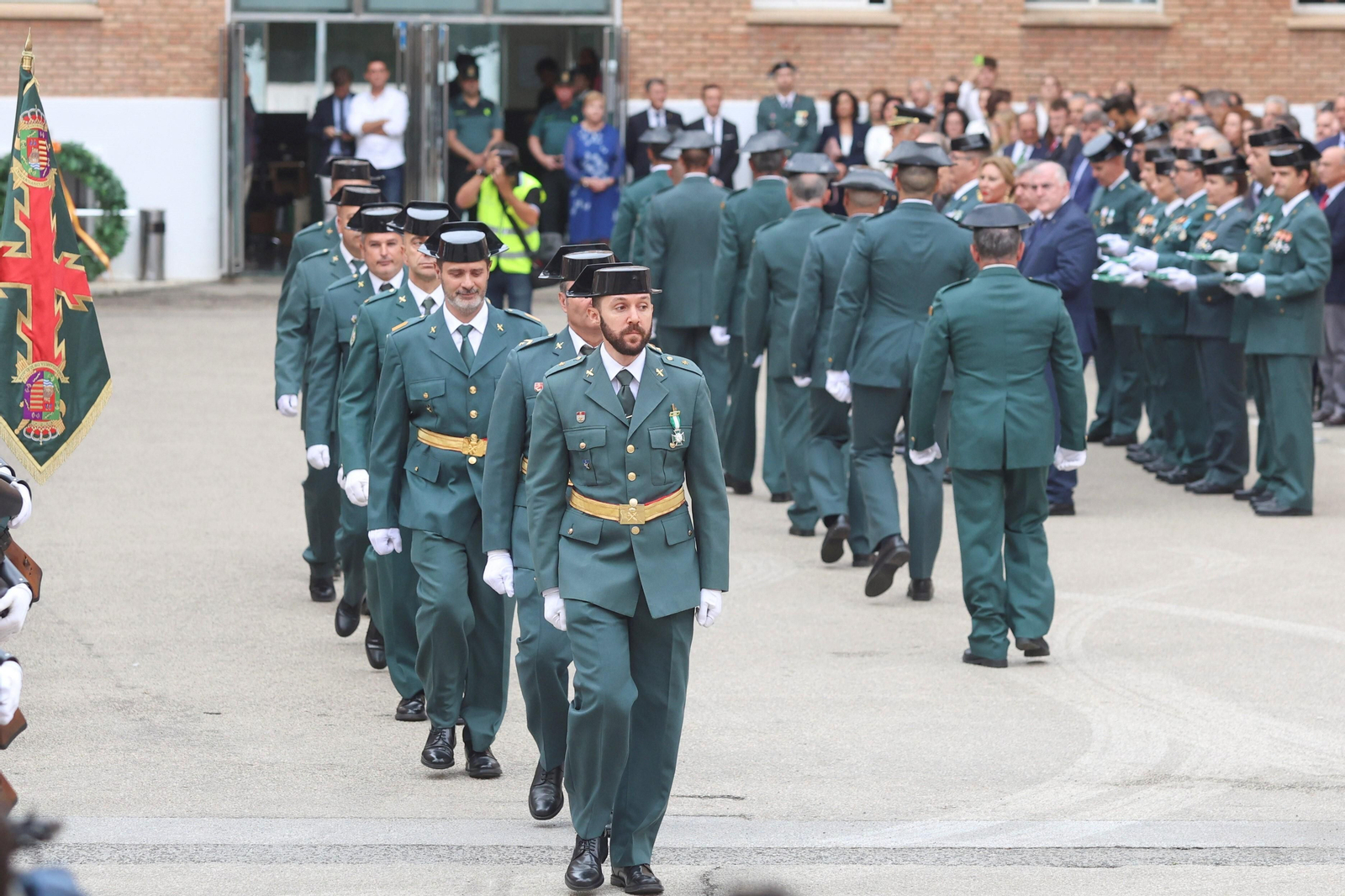 La Guardia Civil de Málaga homenajea a los agentes retirados en su 179 aniversario