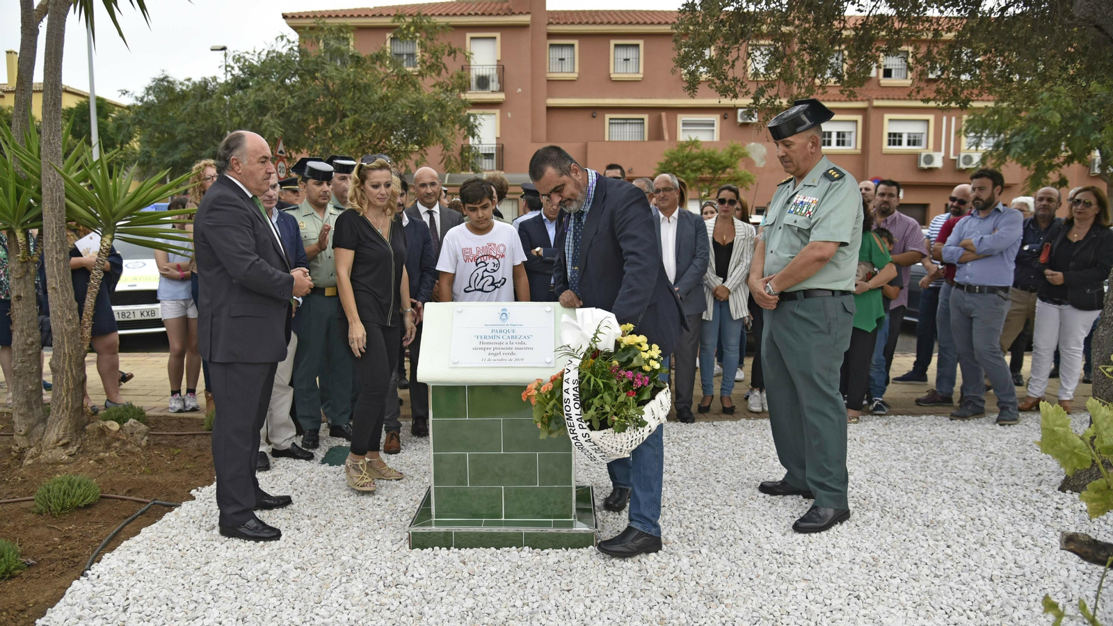 Inauguración del parque Fermín Cabezas