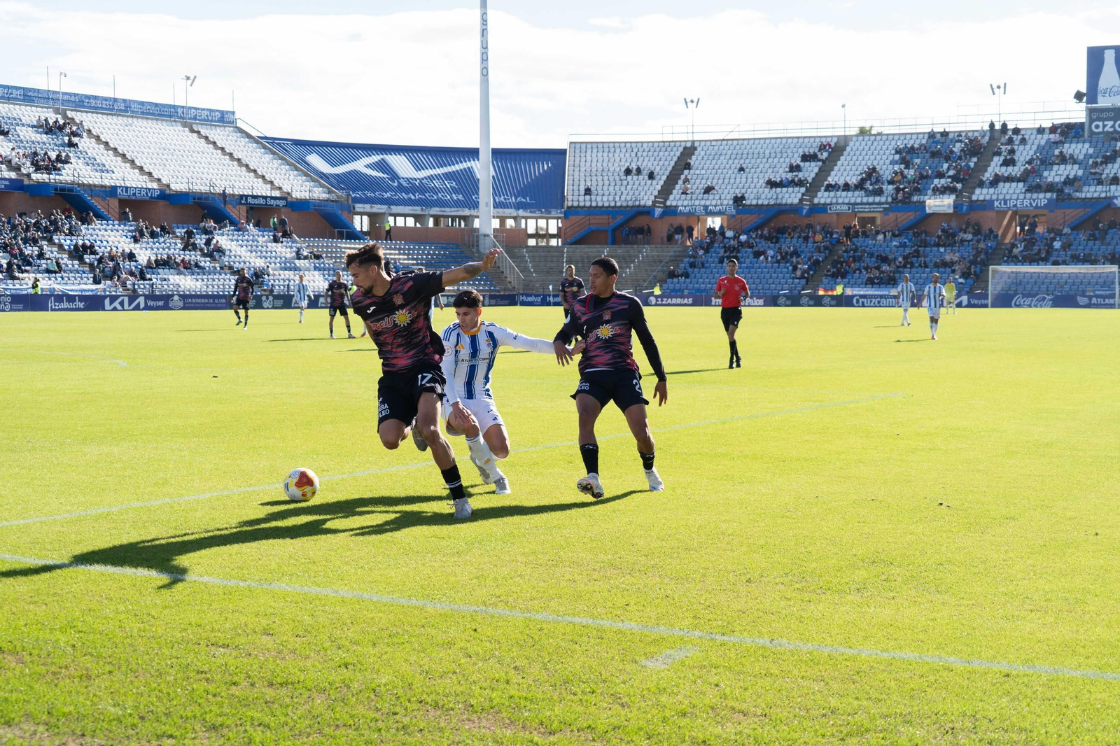 Las mejores imágenes del partido Recreativo de Huelva-Águilas