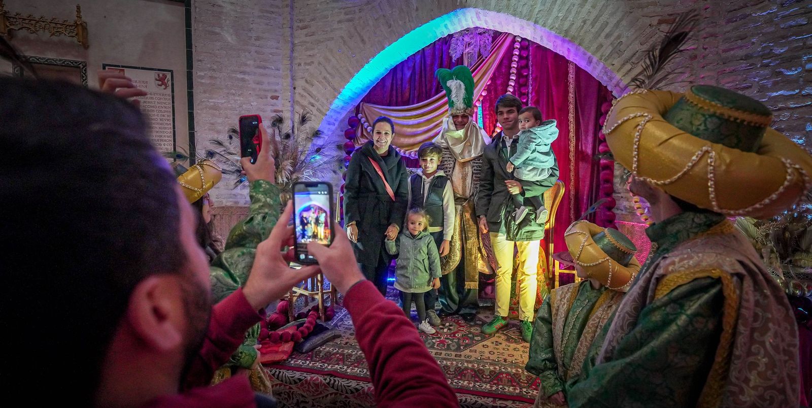 Imágenes del Cartero Real en el Alcázar de Jerez