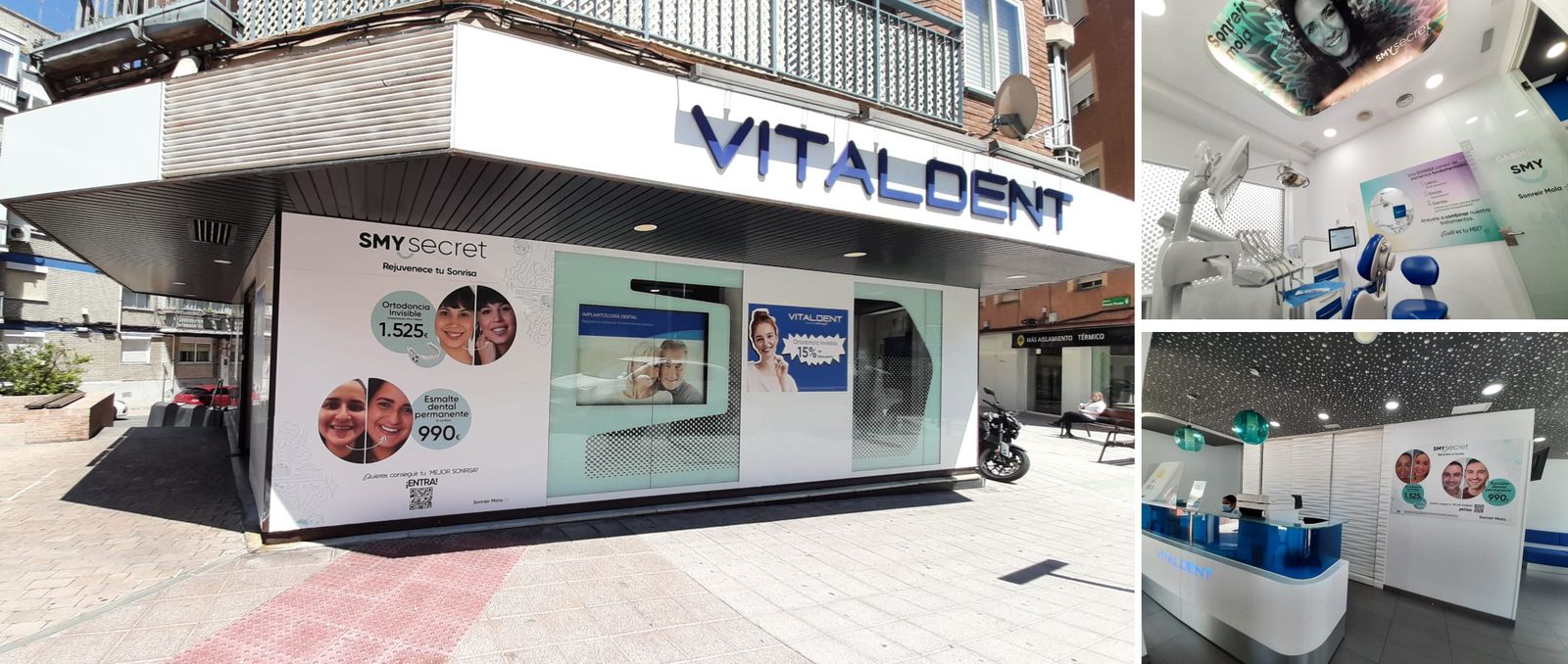 Vitaldent incorpora espacios Smysecret en ocho de sus clínicas de Andalucía