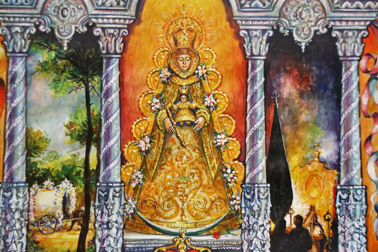 Imágenes de "Gratia Plena" exposición de Paco Llonís