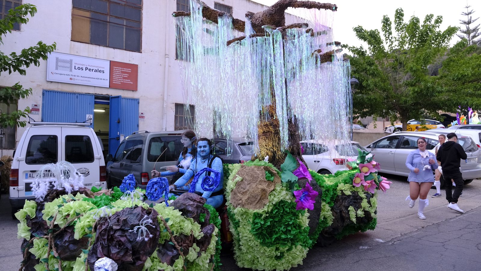 Las mejores imágenes de las carrozas de las fiestas de Canjáyar