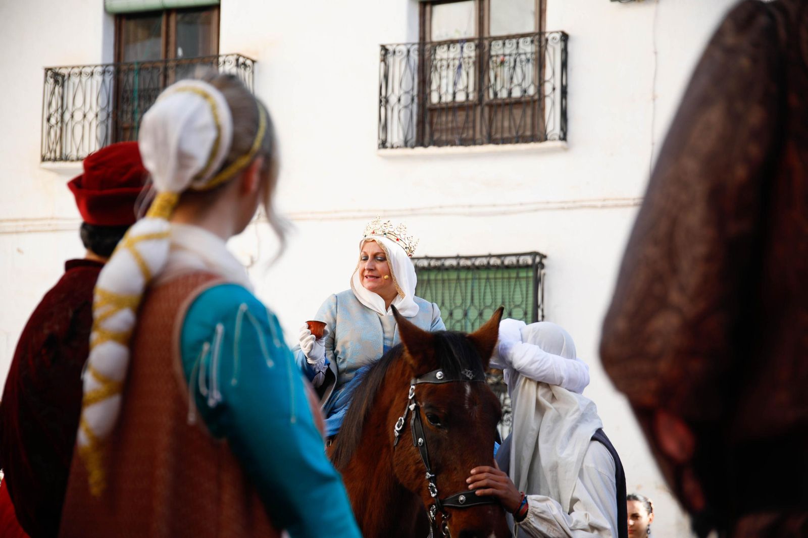 La Recreación de la Pernoctación de los Reyes Católicos en Fiñana, en imágenes