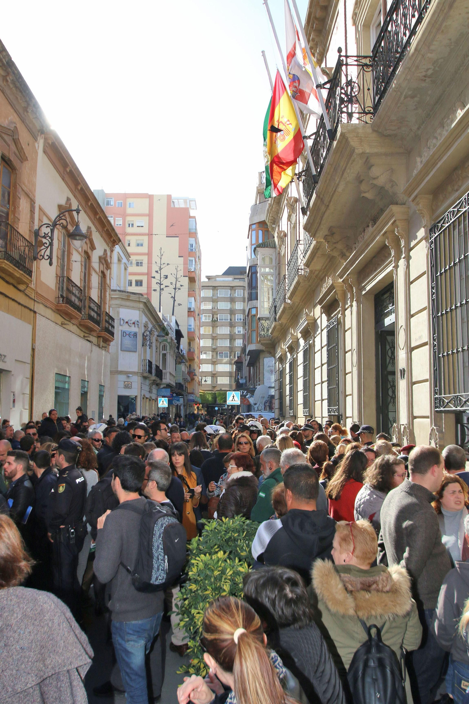 Las imágenes de la capilla ardiente por Gabriel