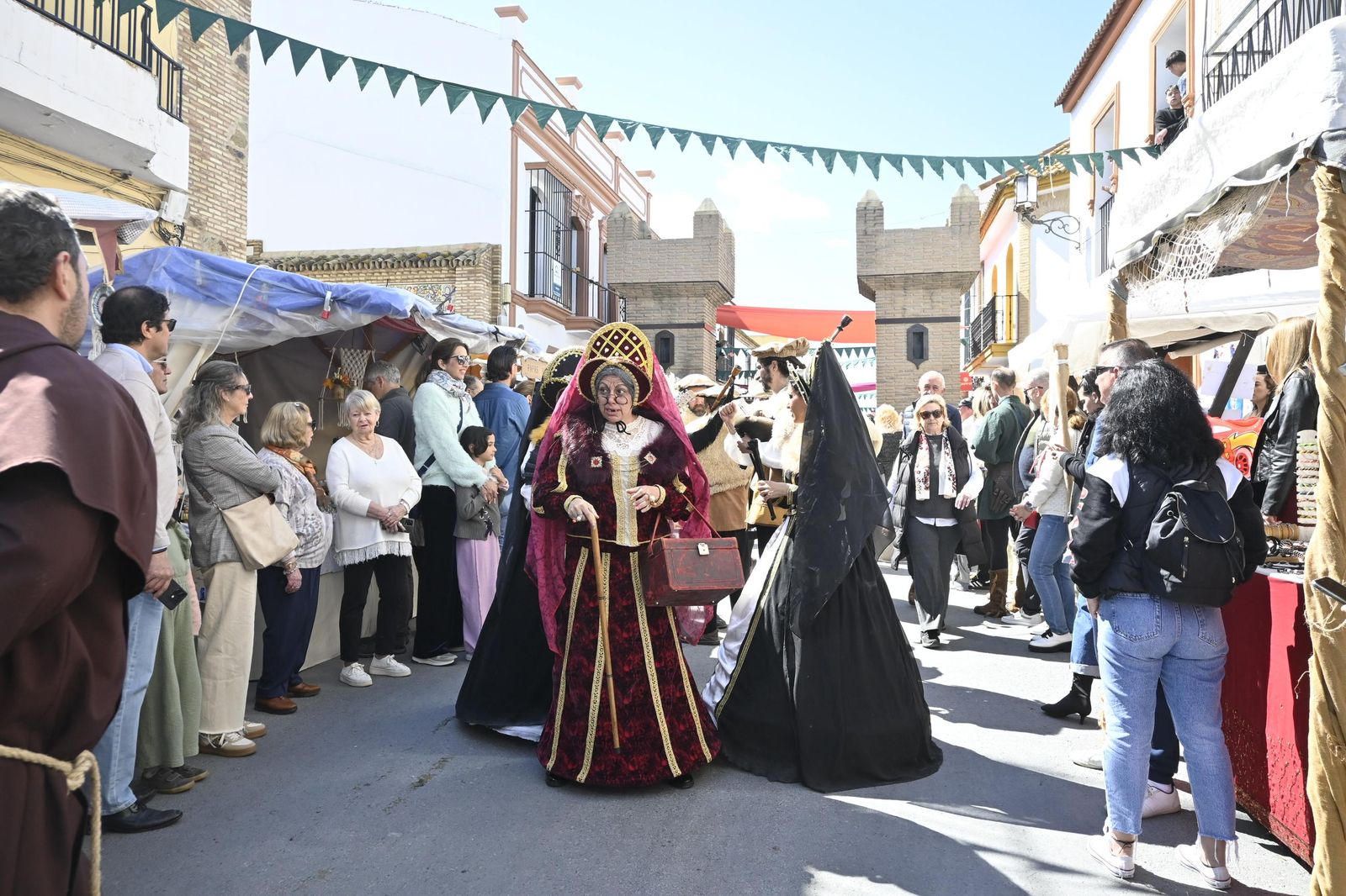 Las mejores imágenes de la Feria Medieval del Descubrimiento en Palos de la Frontera 2025