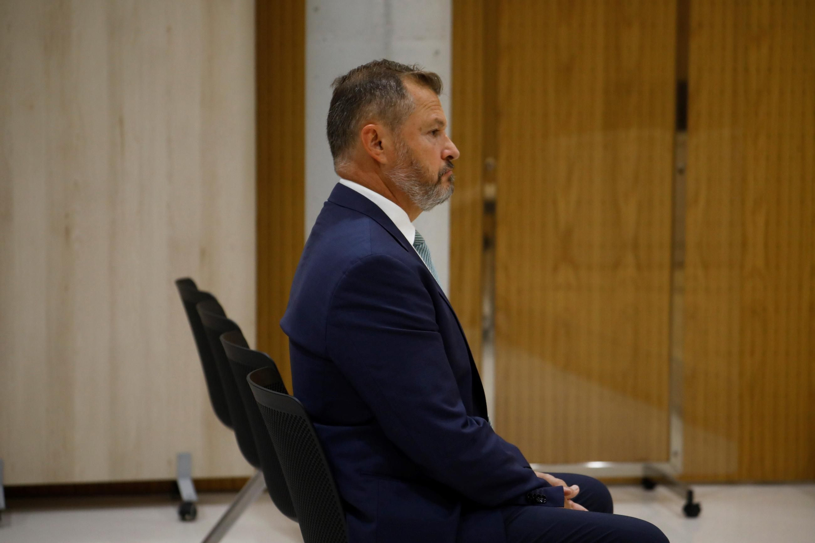 David Dorado, durante el juicio por el caso Infraestructuras.