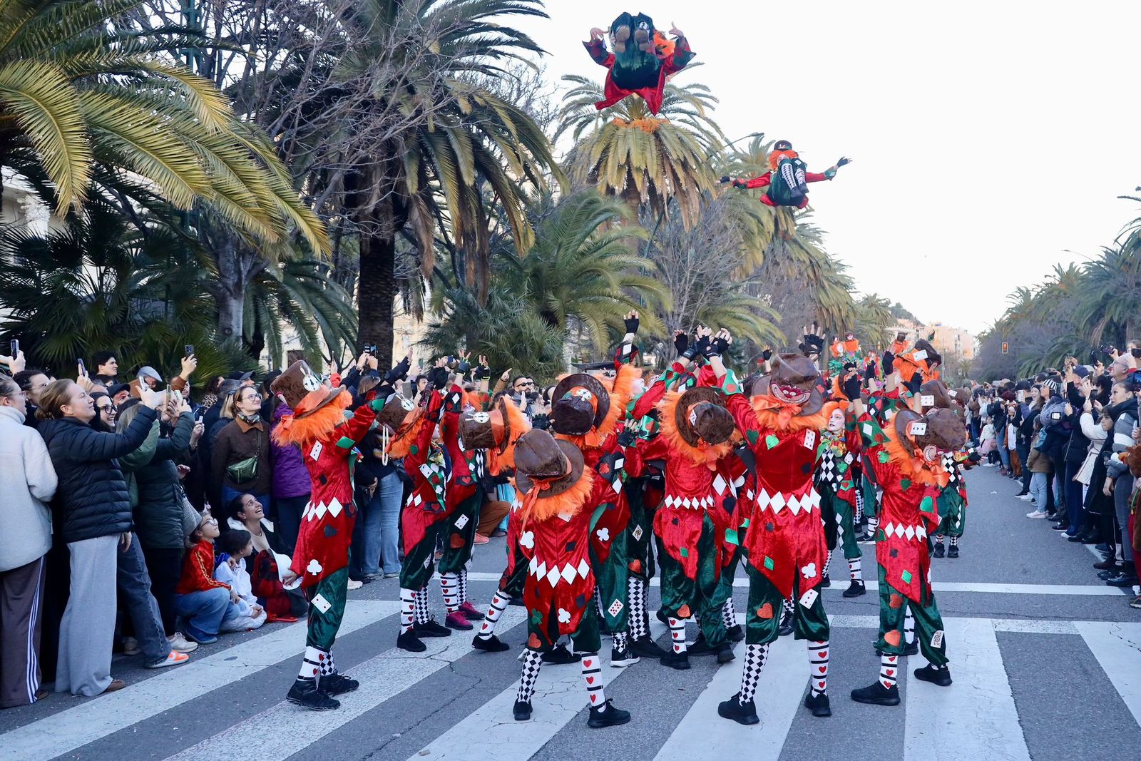 El Gran Desfile del Carnaval de Málaga, en imágenes