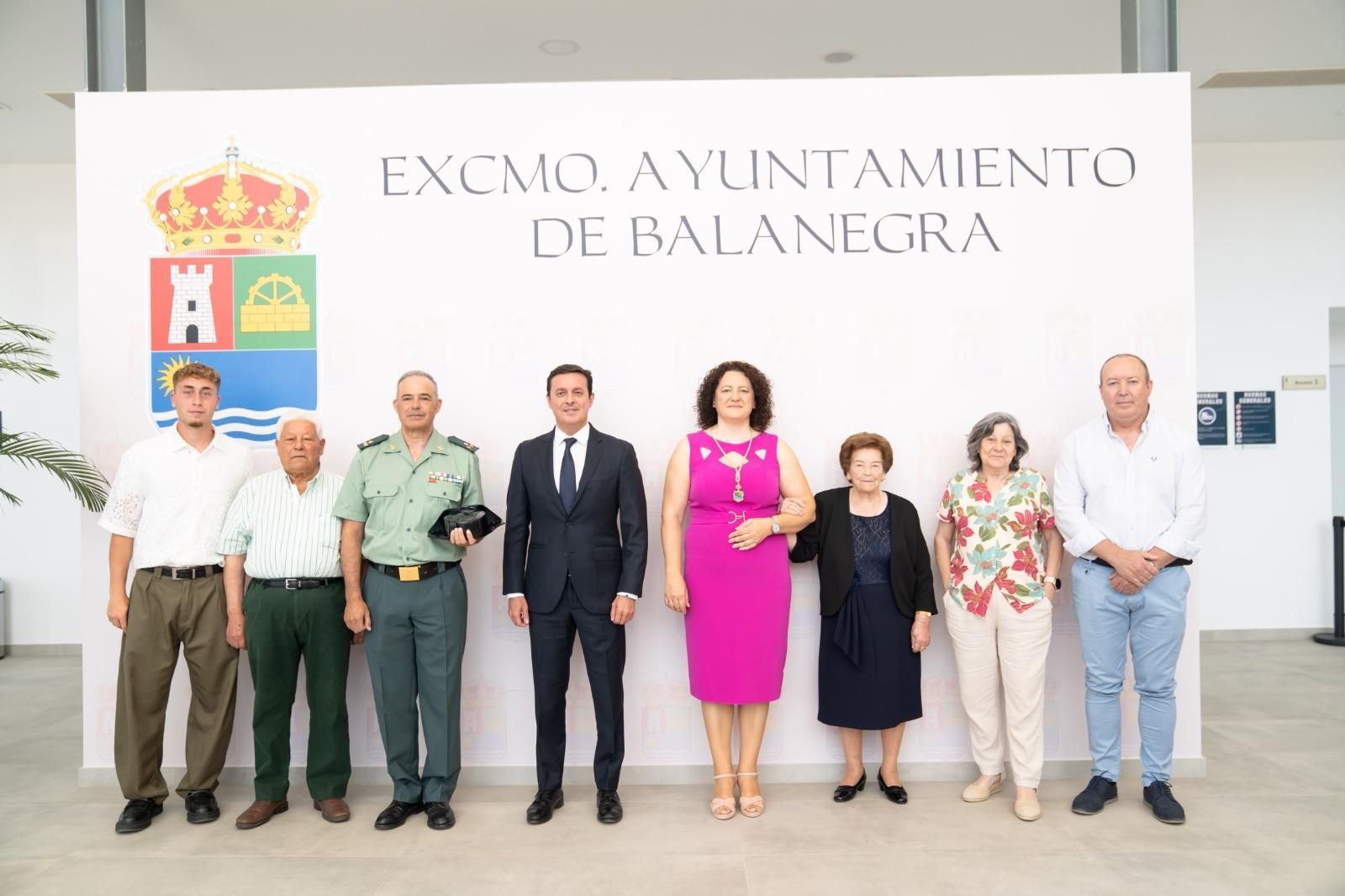 Autoridades y vecinos han celebrado un nuevo aniversario de Balanegra como municipio 103.