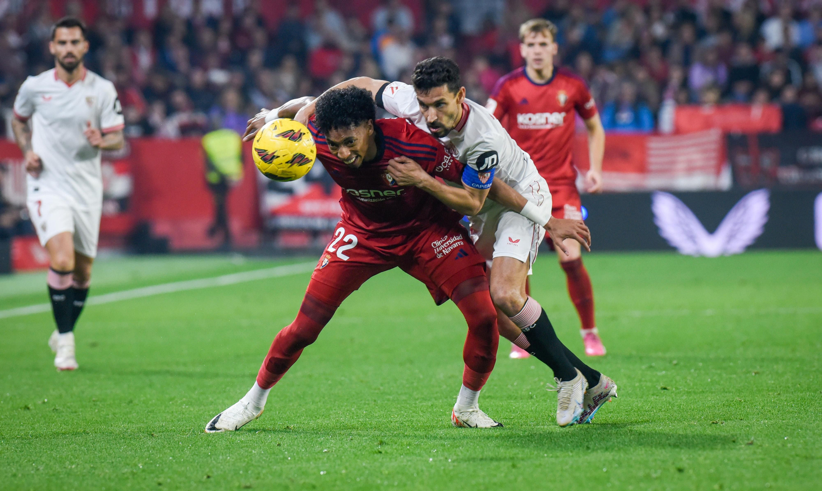 Las imágenes del Sevilla-Osasuna