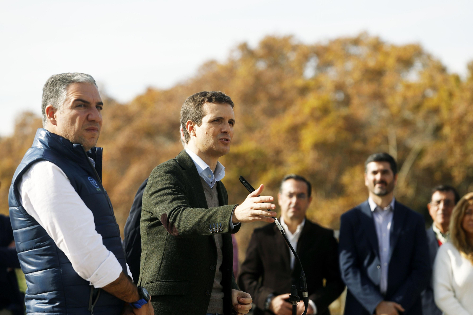 Pablo Casado, hoy en Málaga.