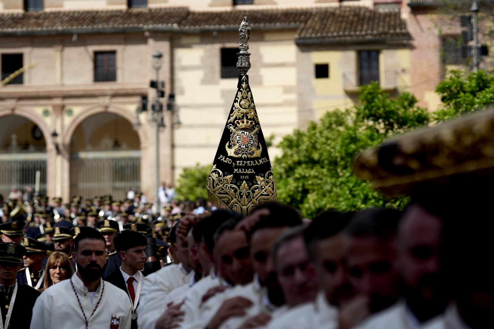 Humildad el Domingo de Ramos en Málaga, en imágenes