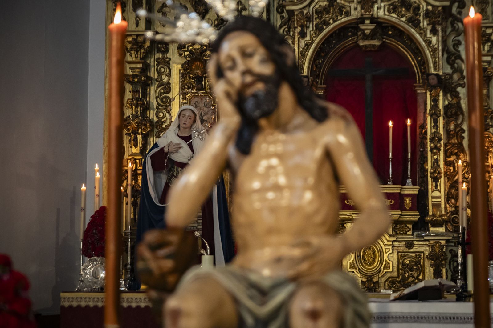 Las imágenes de los besapiés y besamanos del tercer Domingo de Cuaresma en Jerez: veneraciones del centro a los barrios