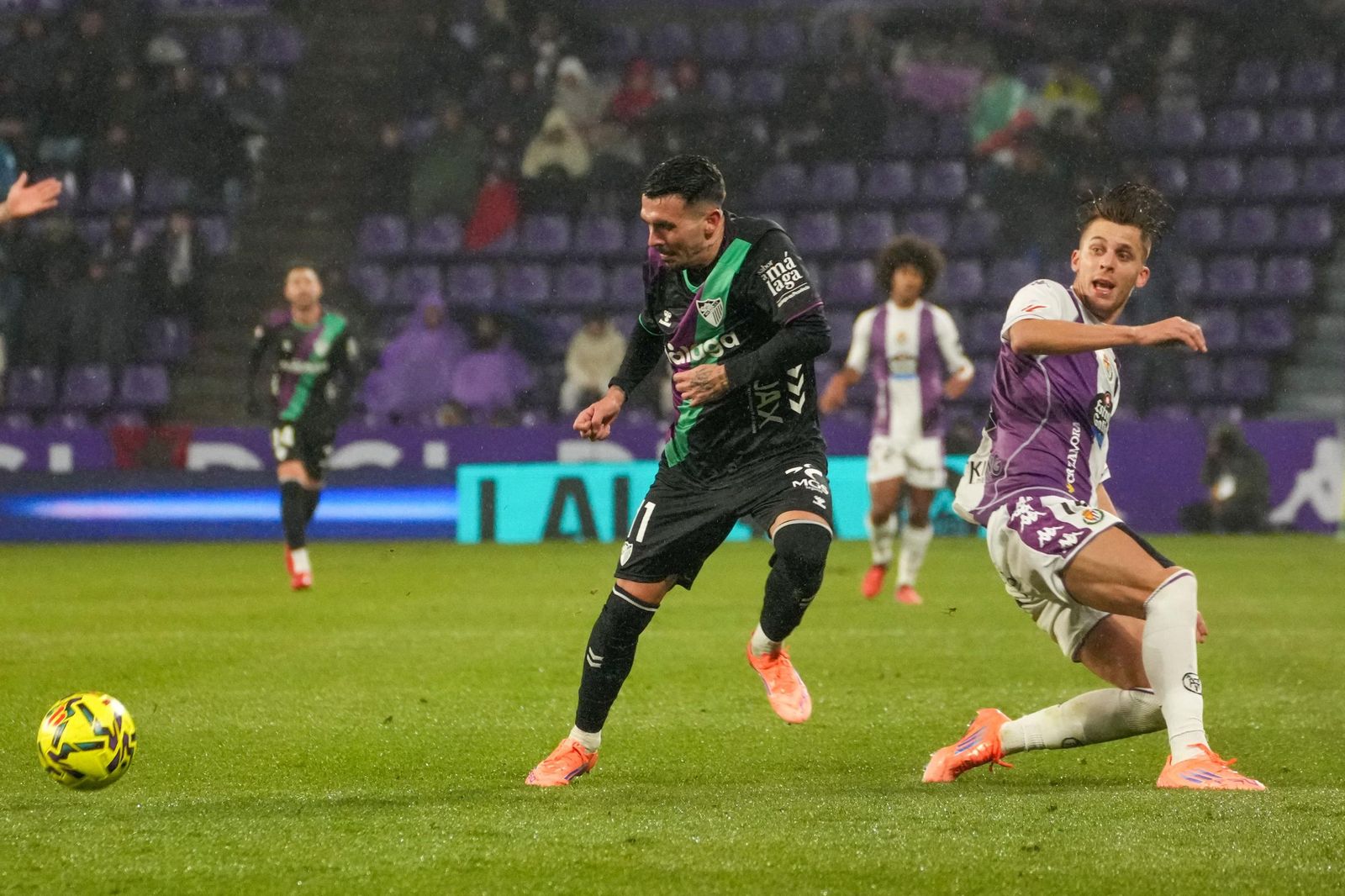 El Real Valladolid-Málaga CF, en fotos