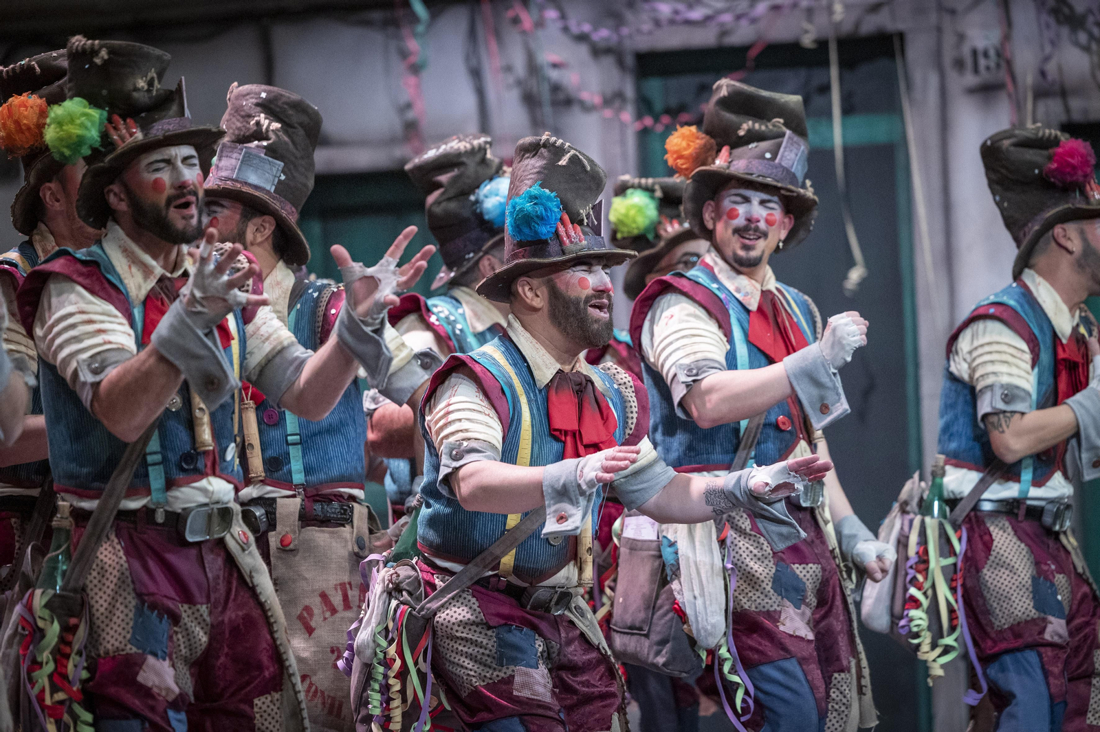 Comparsa 'Los colaores, una comparsa de toda la vida'