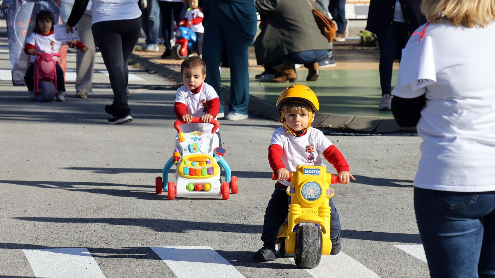 Carrera infantil a beneficio del pequeño Martín