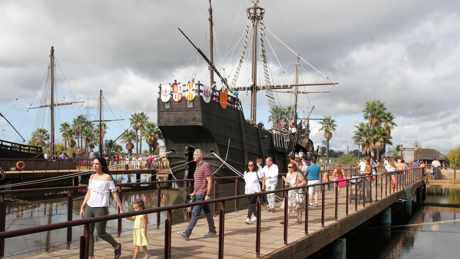 El Muelle de las Carabelas | Alberto Domínguez