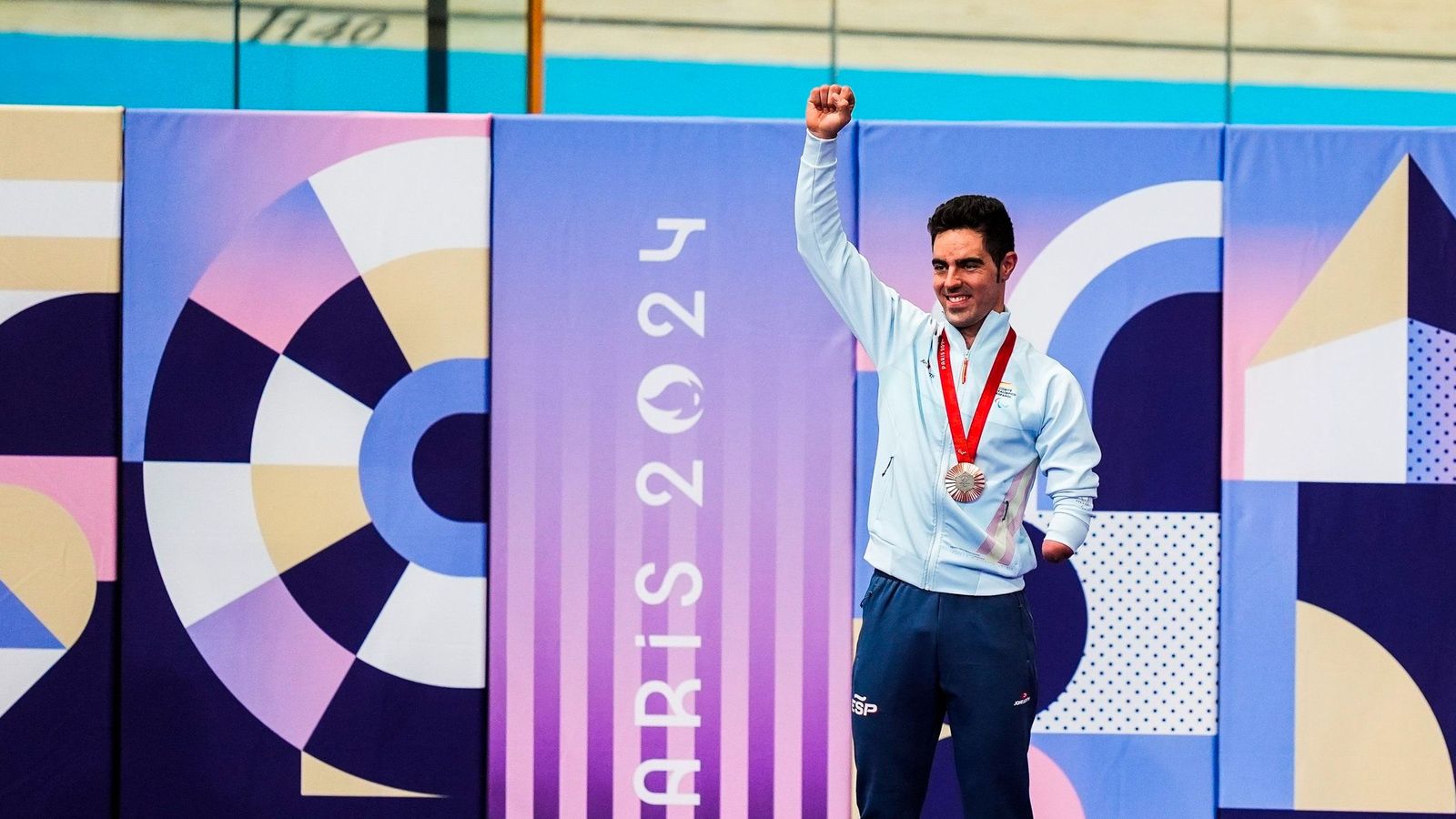 Alfonso Cabello, bronce en el kilómetros contrarreloj 1000 m C4-5.