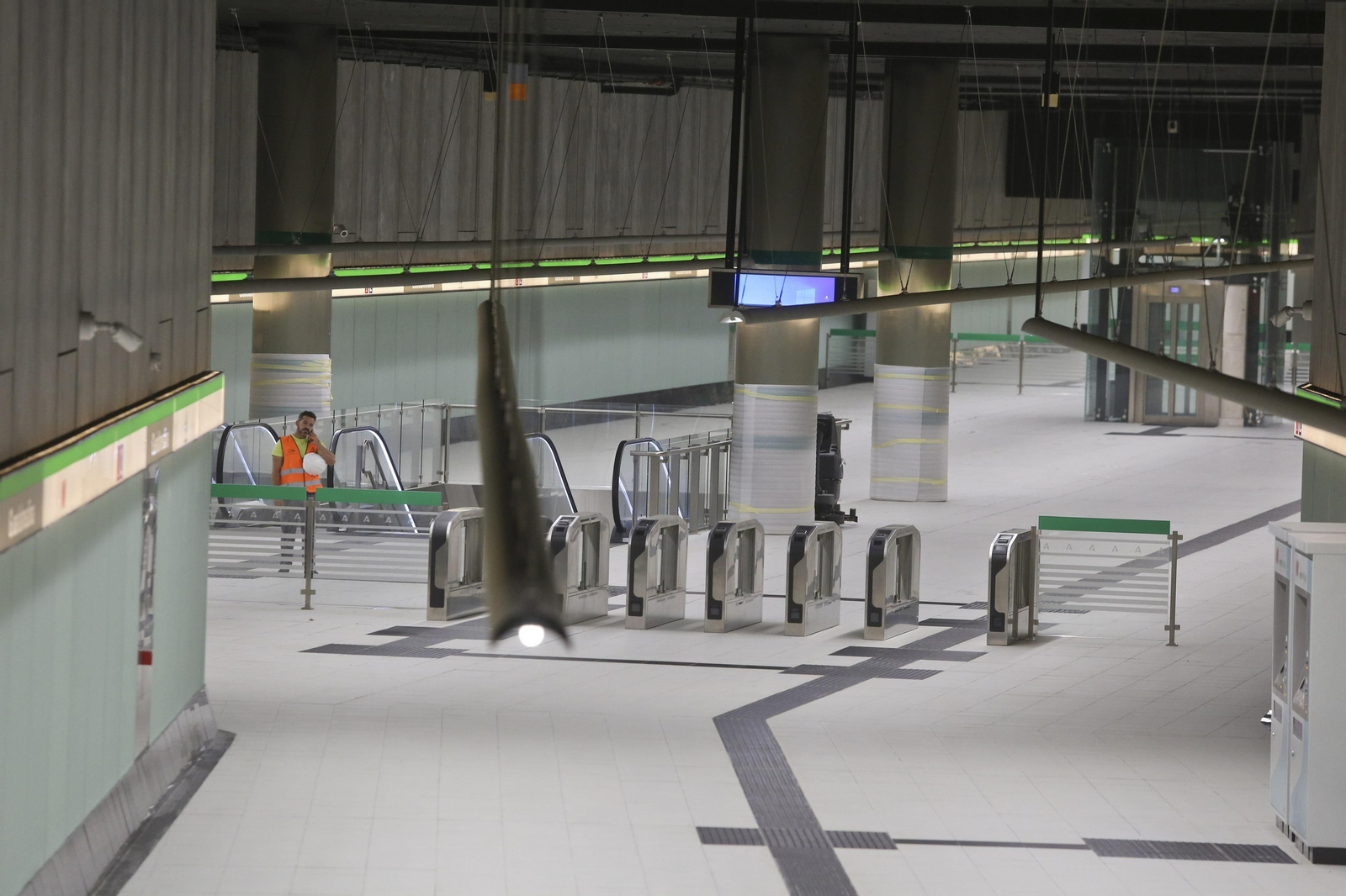 El Metro al Centro de Málaga: fotos de las estaciones Atarazanas y Guadalmedina El Metro al Centro de Málaga: fotos de las estaciones Atarazanas y Guadalmedina