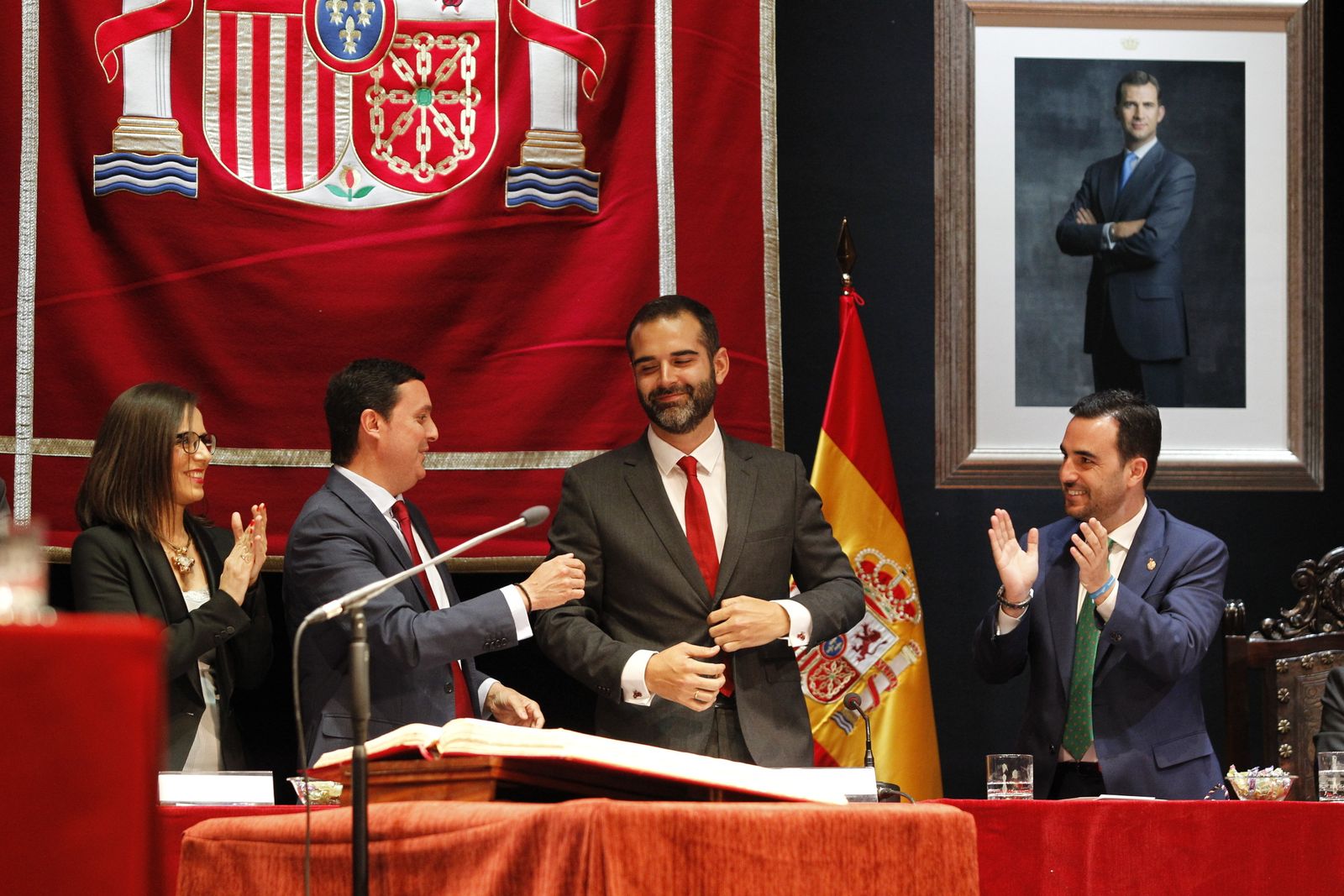 Fotogalería Pleno Constitución Ayuntamiento de Almería