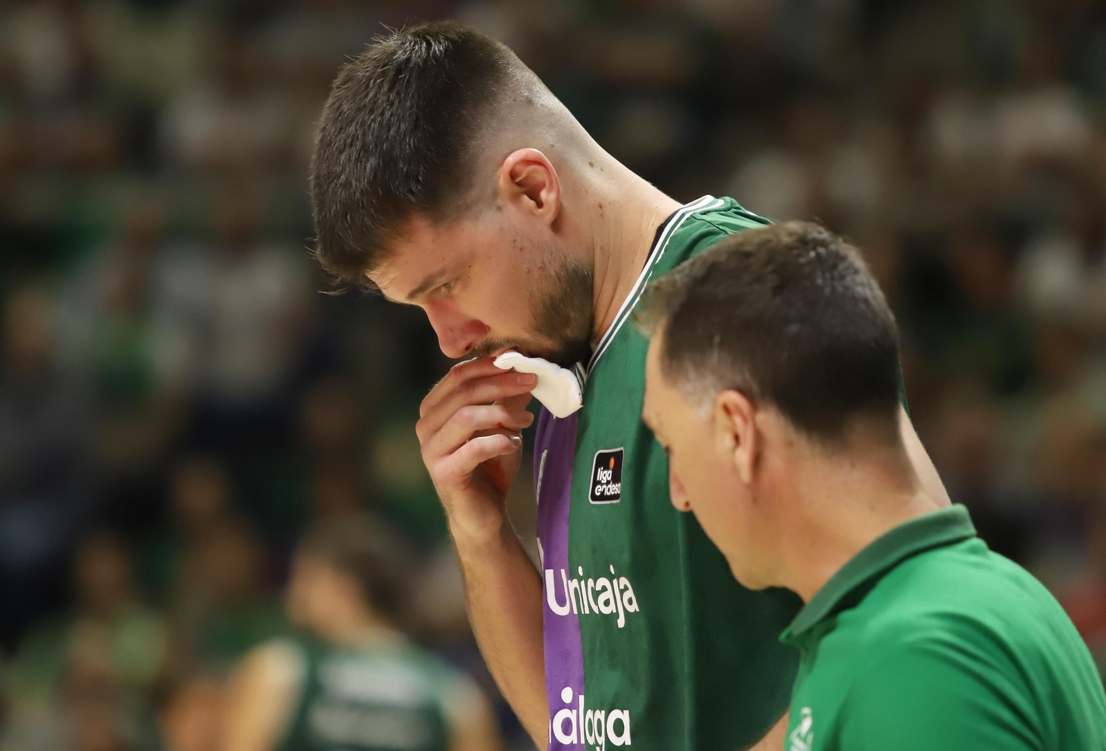 El quinto partido entre el Unicaja y el UCAM Murcia, en imágenes