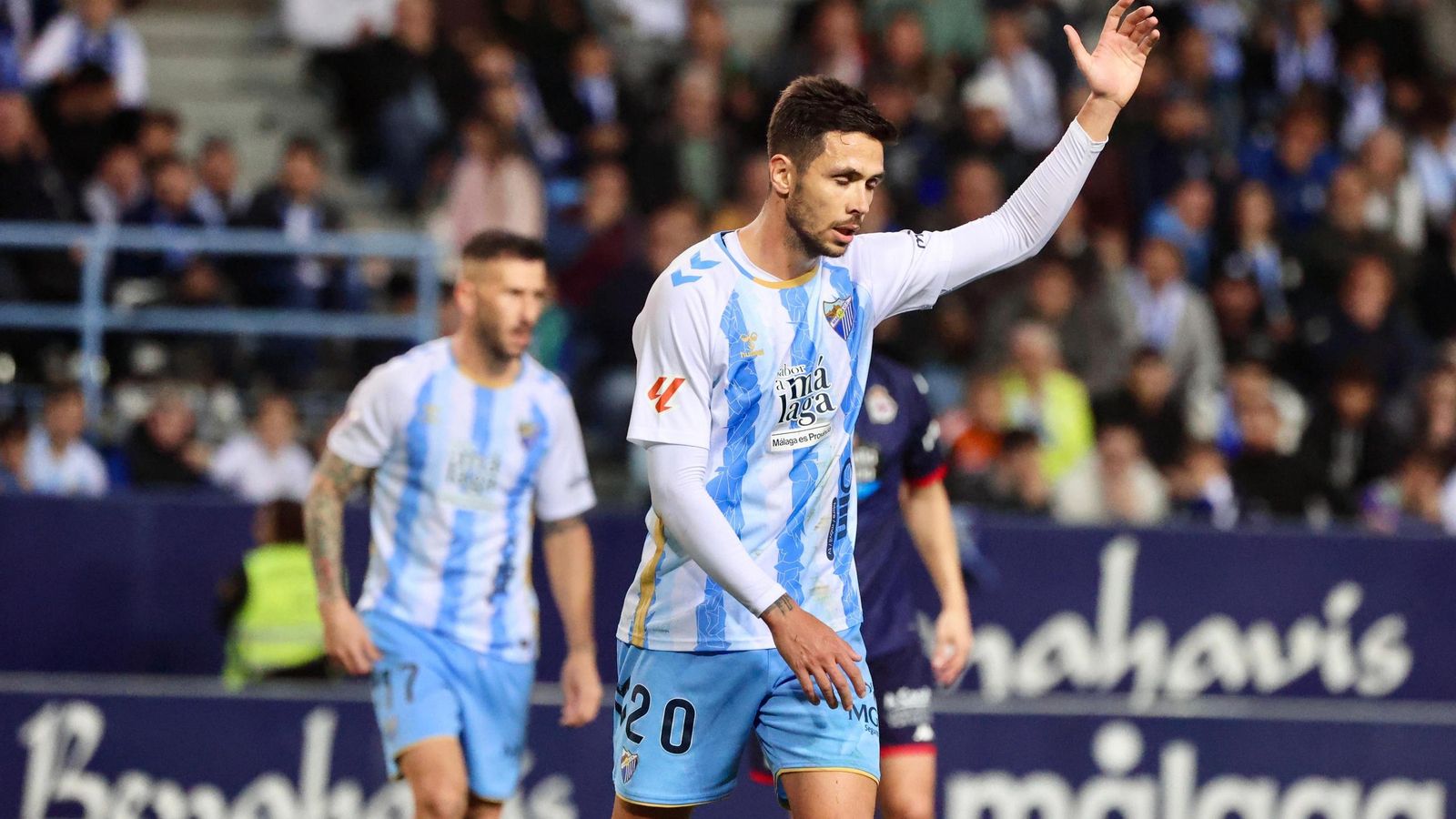 Las fotos del Málaga-Deportivo de La Coruña