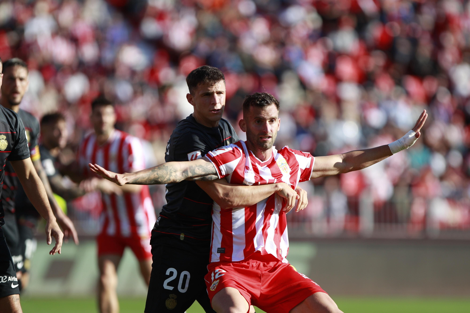 Imágenes del partido U.D. Almería-R.C.D. Mallorca