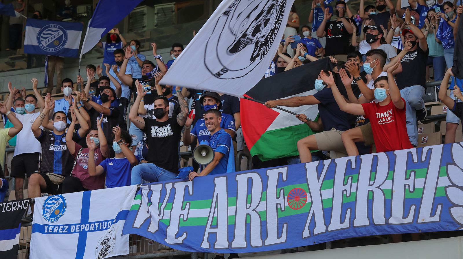 Fiesta del ascenso del Xerez DFC en Chapín