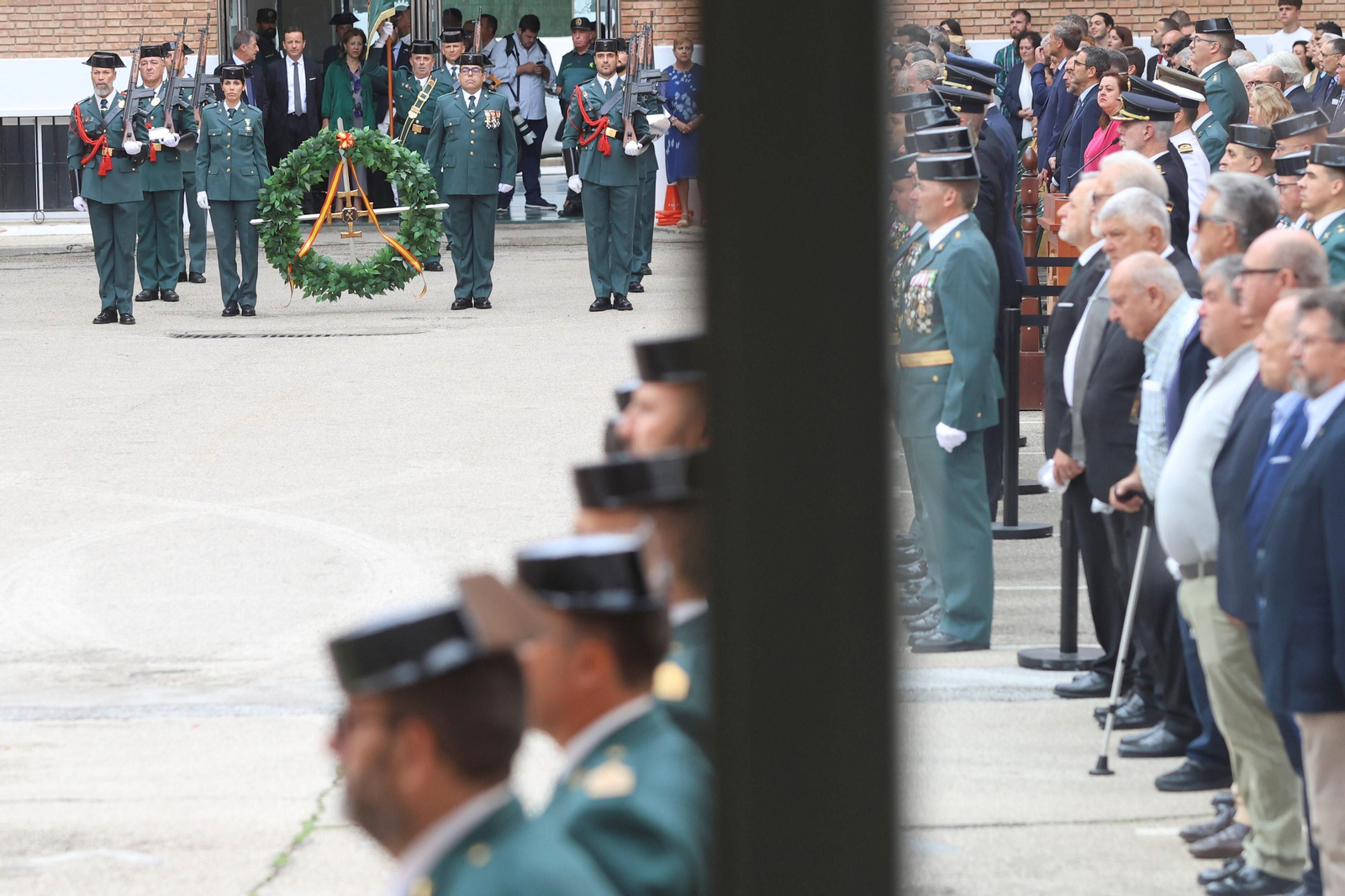 La Guardia Civil de Málaga homenajea a los agentes retirados en su 179 aniversario