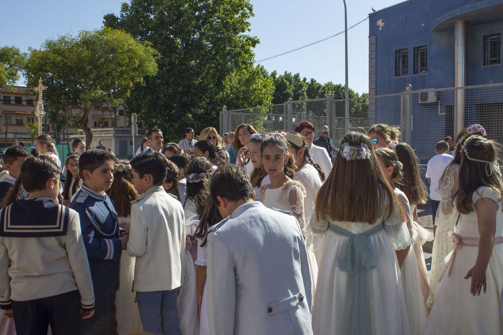 Fotos de la procesión de María Auxiliadora en La Línea de la Concepción