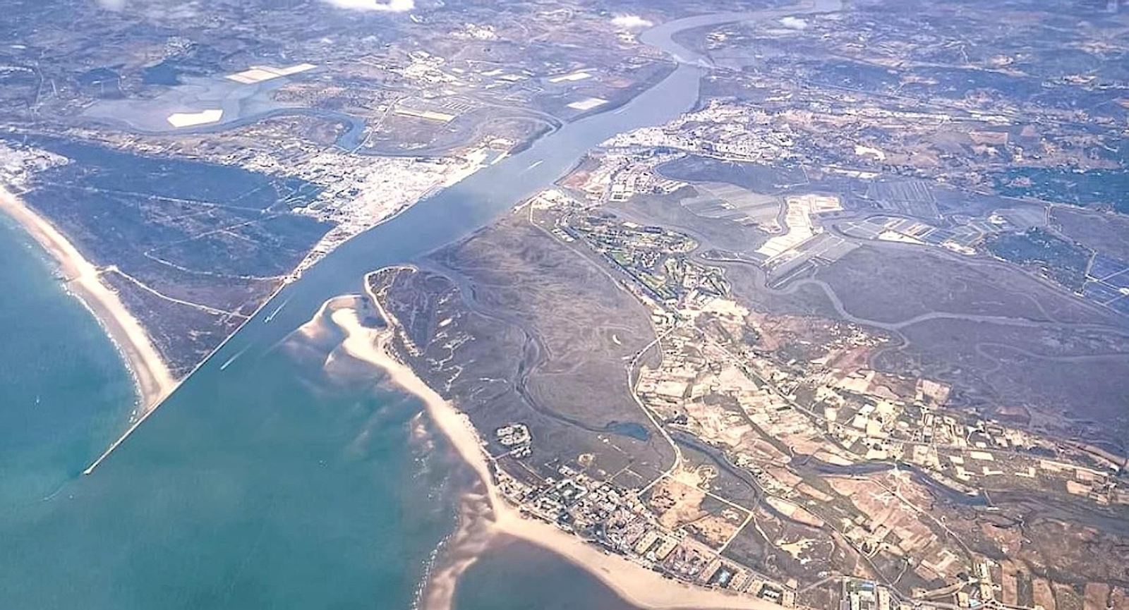 Una de las fronteras más bonitas de España, está en Huelva