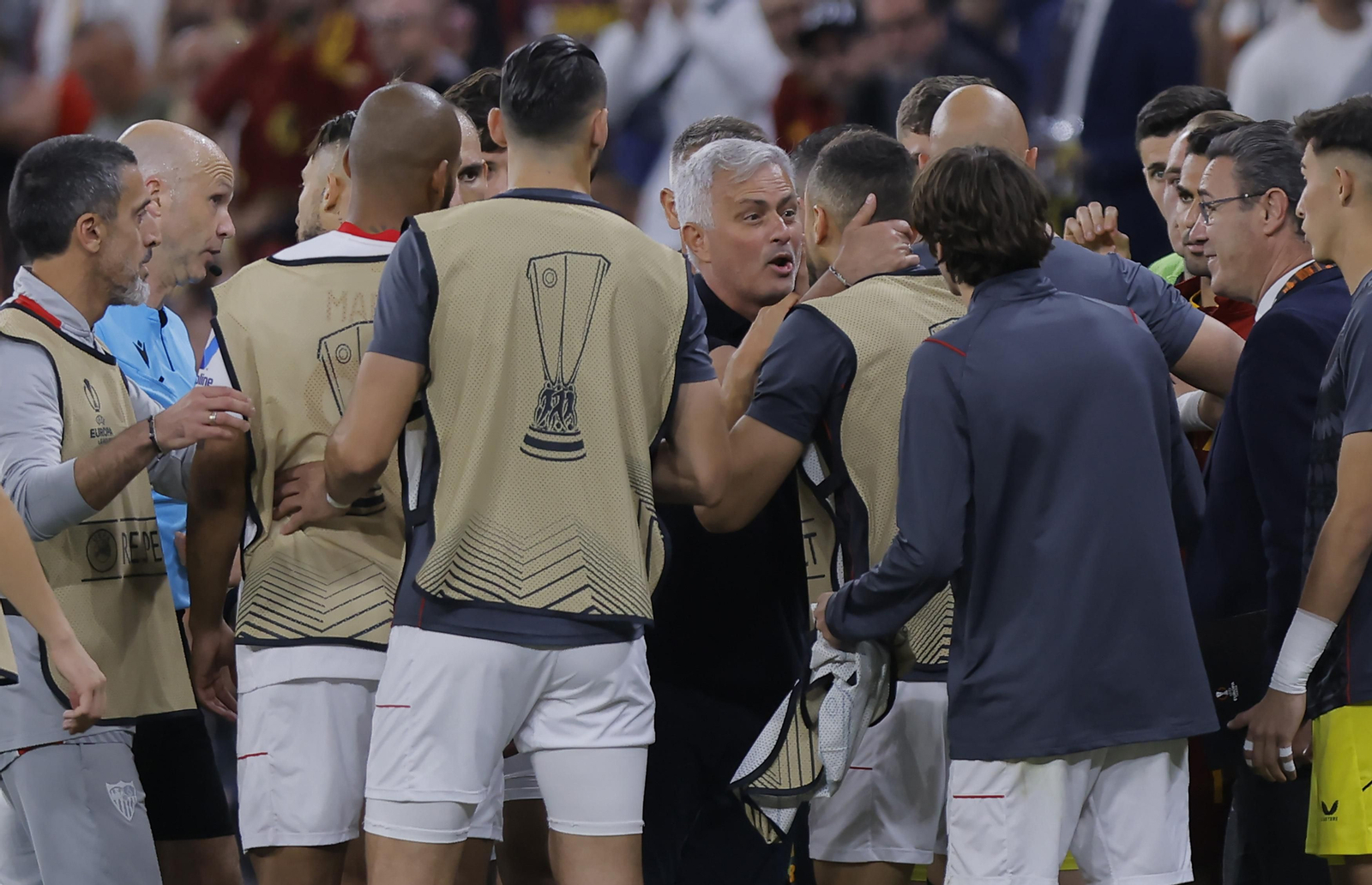 Las imágenes del Sevilla-Roma