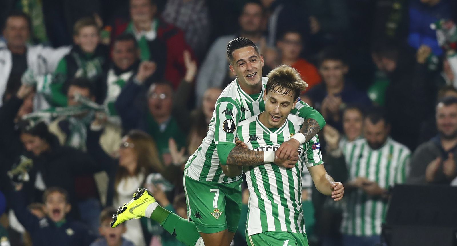 Las imágenes del Betis-Olympiacos