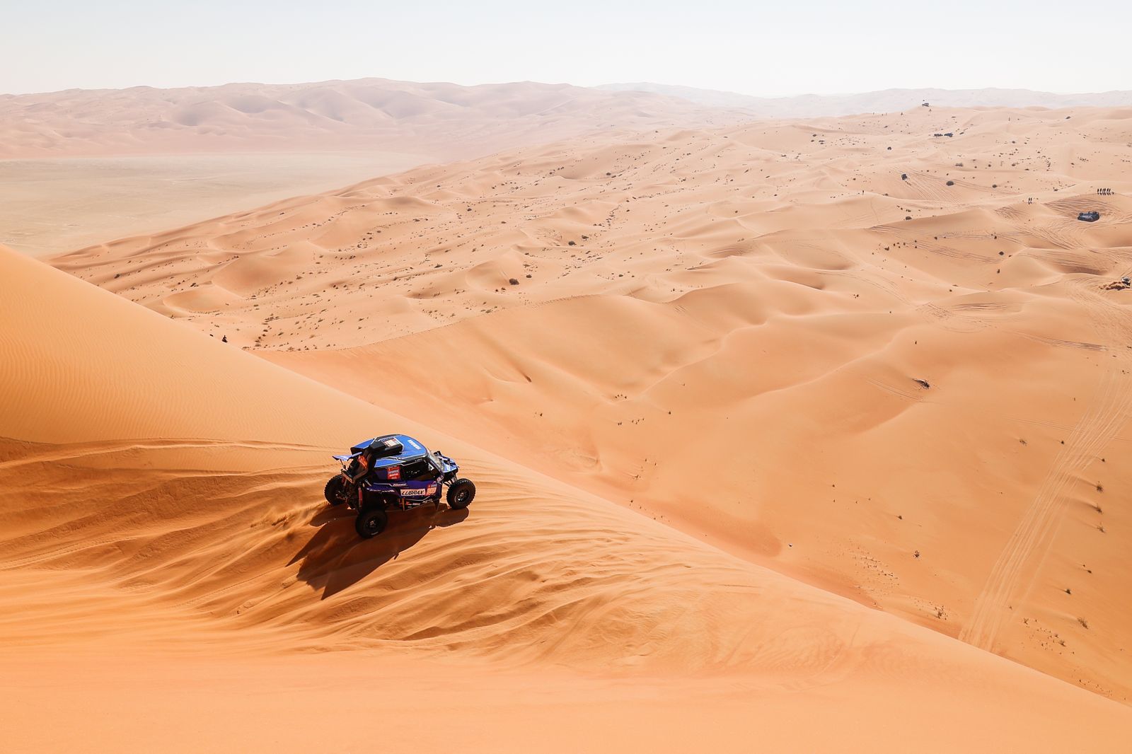 Las mejores fotos del Dakar por las dunas
