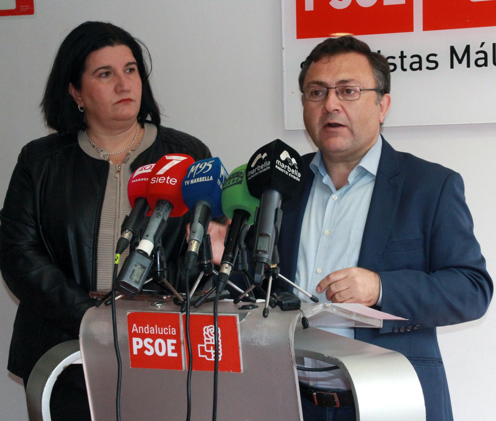 Imagen de archivo de Miguel Ángel Heredia, en una rueda de prensa.