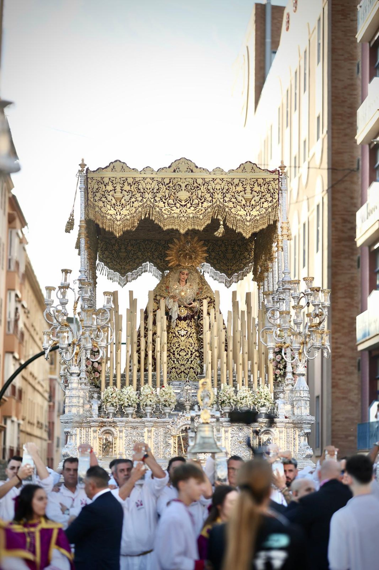 Procesión extraordinaria de María Santísima de la Trinidad.