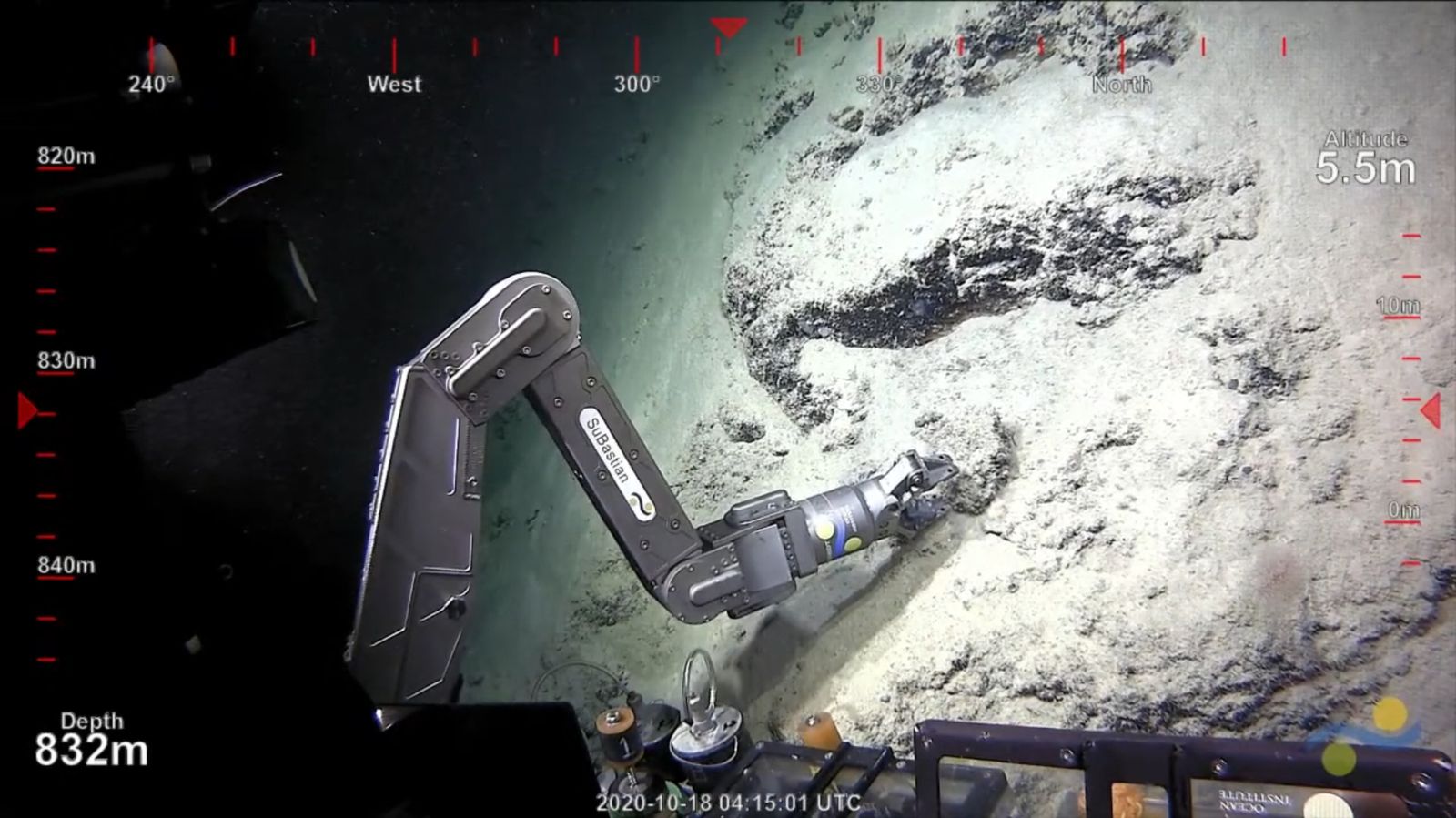 Recogida de material.