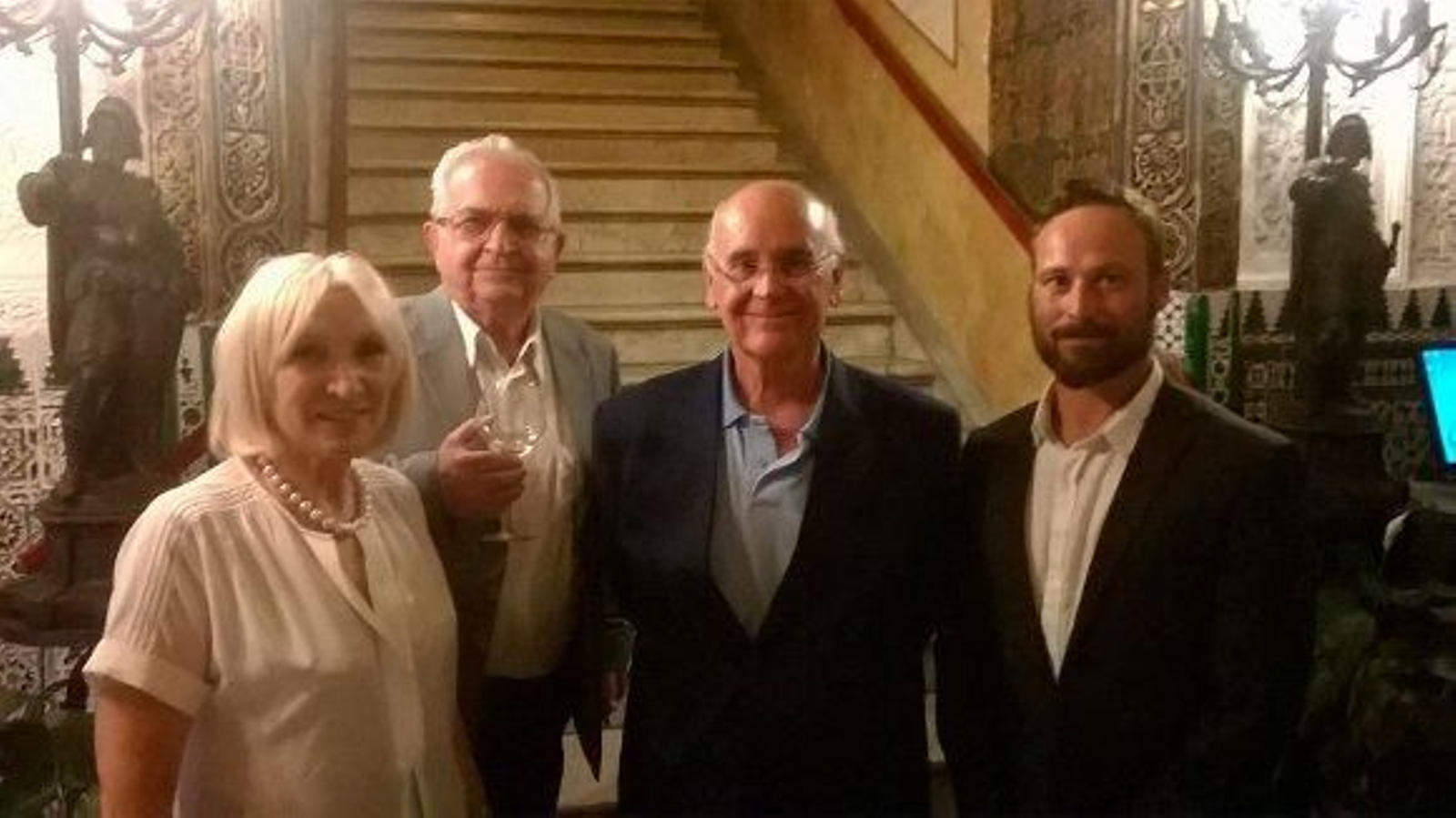 Susi Cigüela, Isaac Bargsat, Manolo Concha  y Sergio Cigüela.

Foto: Ignacio Casas de Ciria