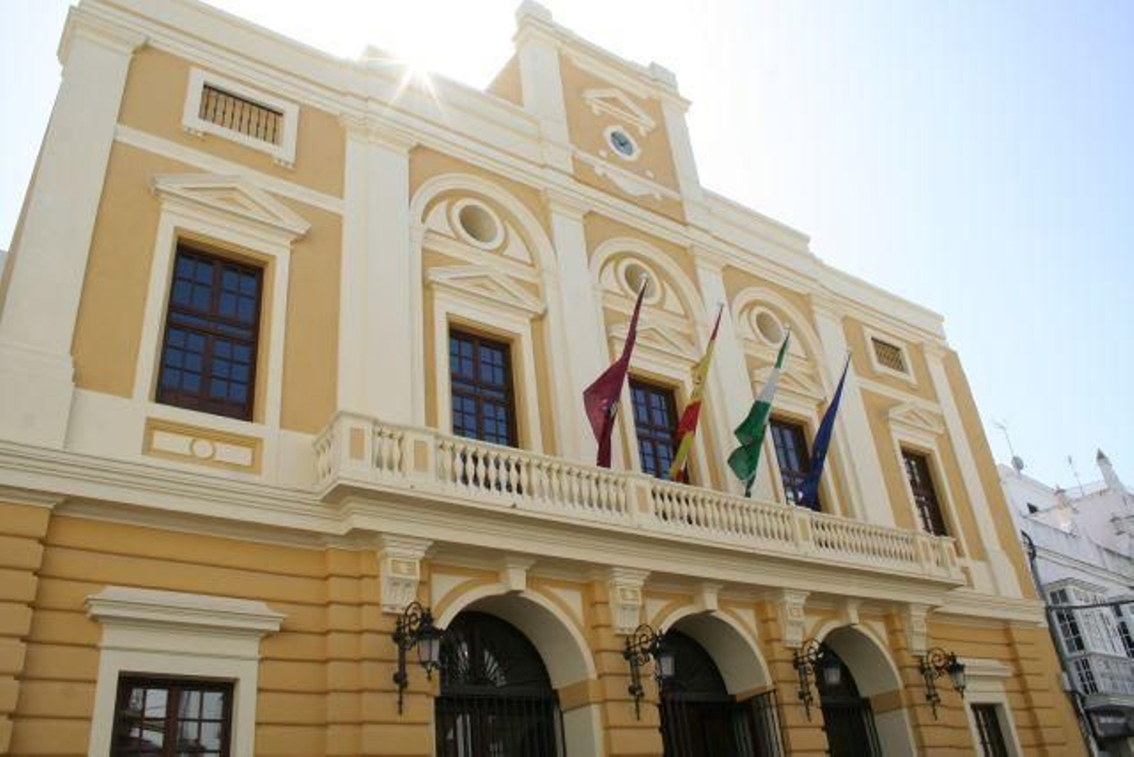 Fachada del Ayuntamiento.