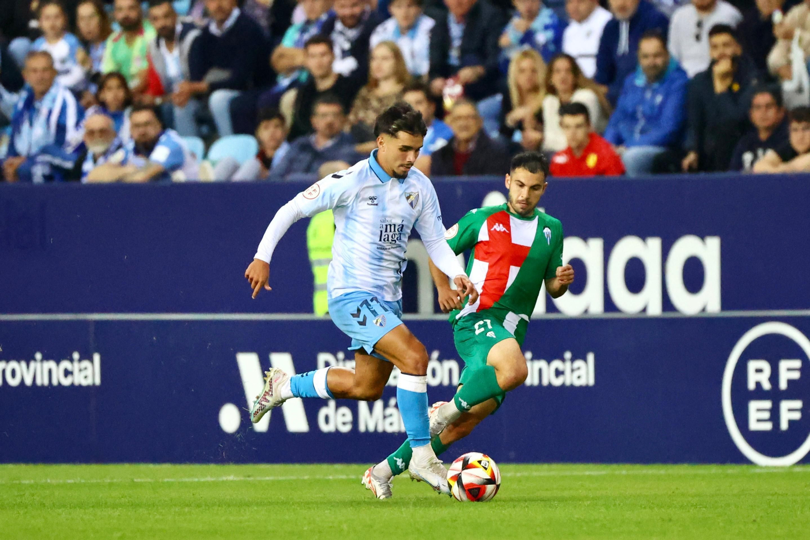 El Málaga CF-Alcoyano, en fotos