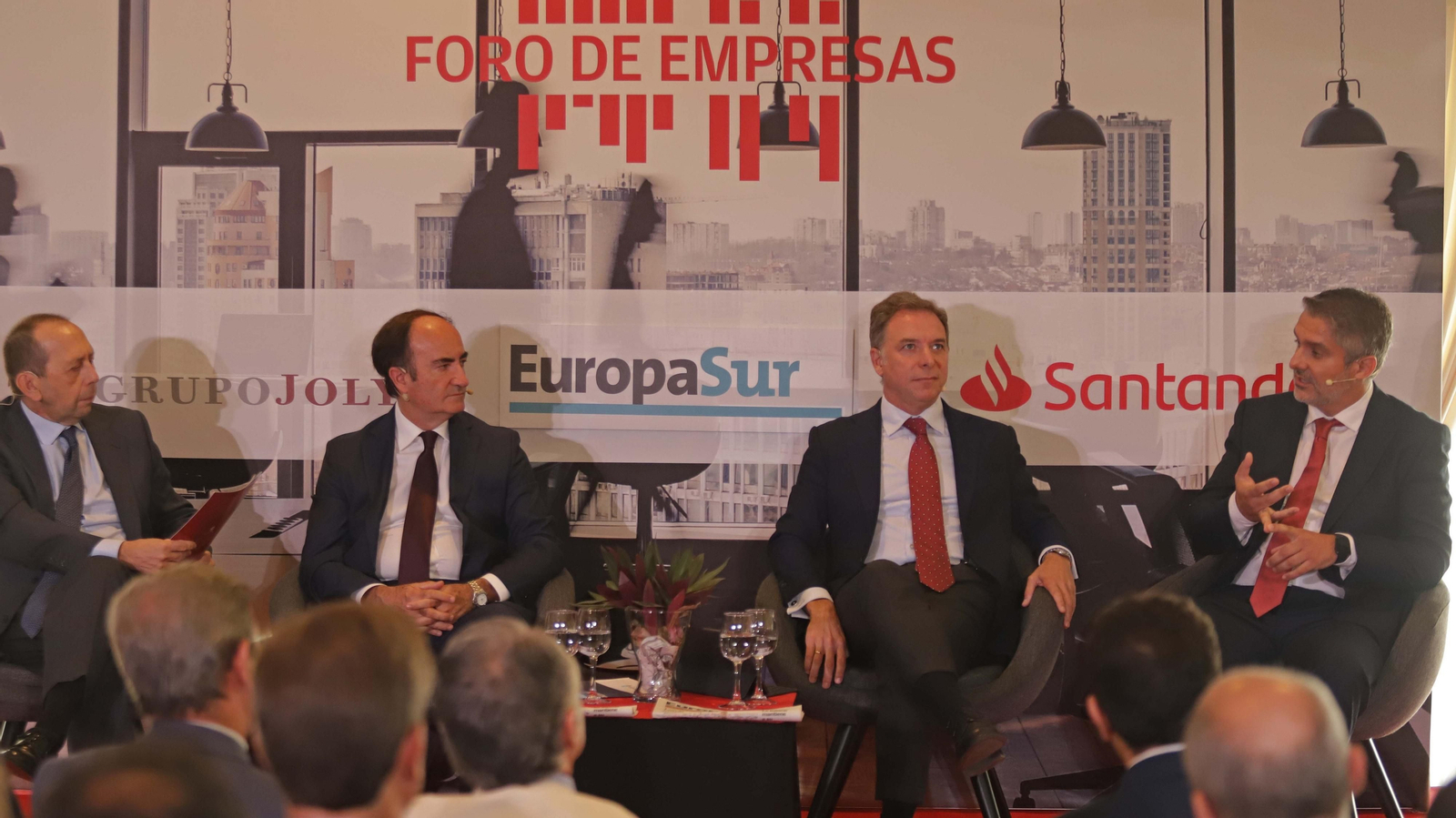 Foro de empresas del Grupo Joly con Jorge Paradelas, consejero de Industria y Energía de la Junta de Andalucía