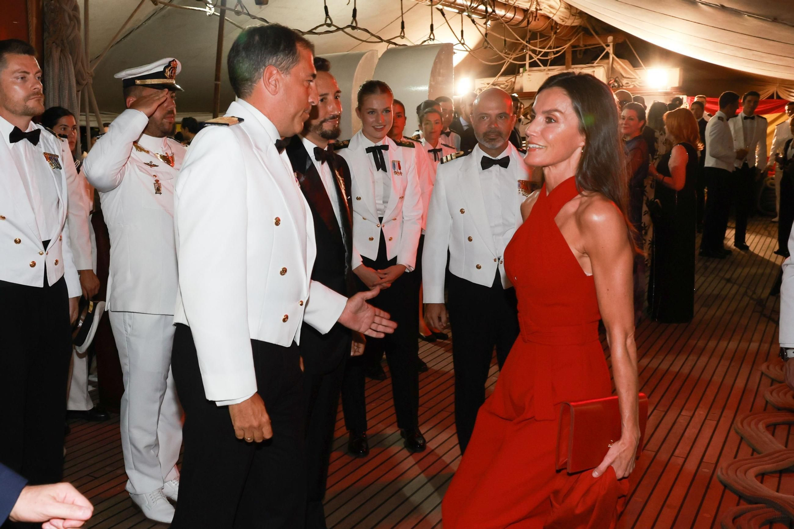 El 'Elcano' en Panamá: Recepción con la reina Letizia y visita cultural con la Princesa Leonor