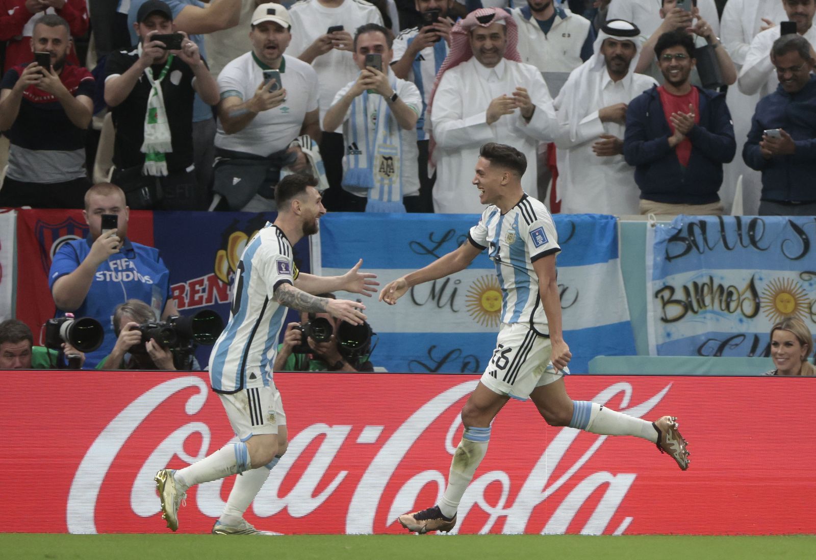 Las imágenes del Países Bajos - Argentina en los cuartos de final del Mundial de Qatar
